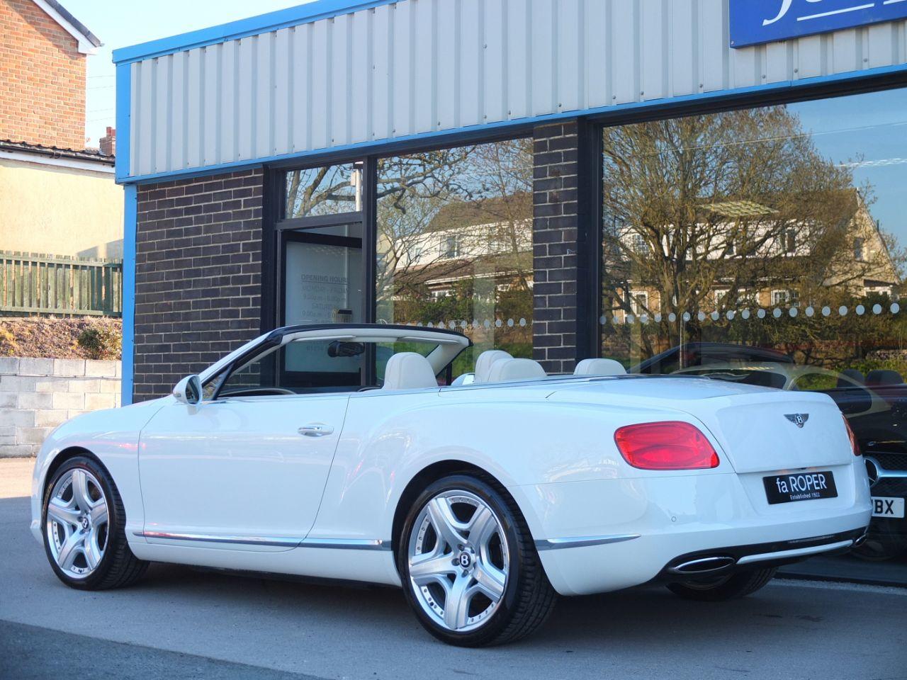 Bentley Continental GTC 6.0 W12 Facelift Convertible Petrol Glacier White