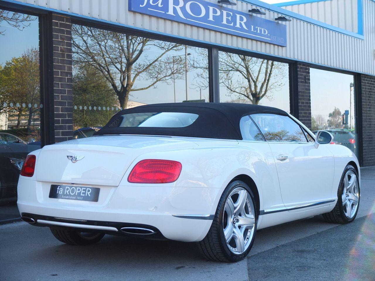 Bentley Continental GTC 6.0 W12 Facelift Convertible Petrol Glacier White