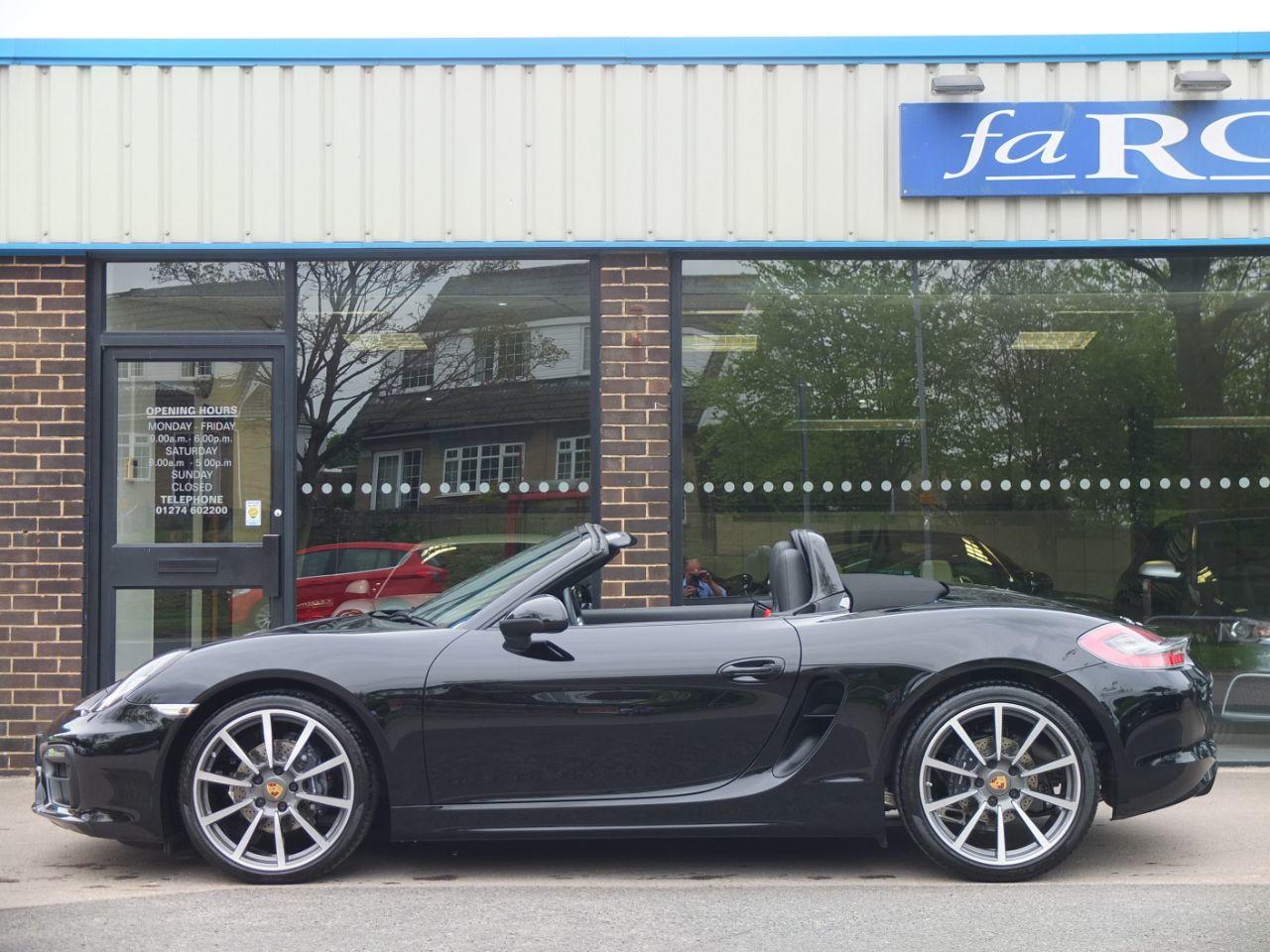 Porsche Boxster 2.7 Black Edition PDK Convertible Petrol Jet Black Metallic