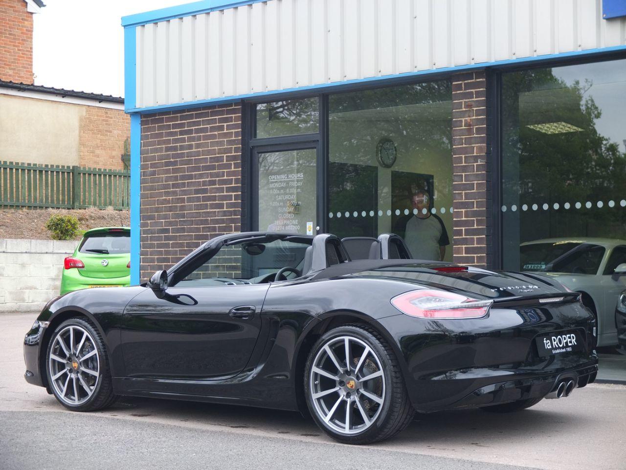 Porsche Boxster 2.7 Black Edition PDK Convertible Petrol Jet Black Metallic