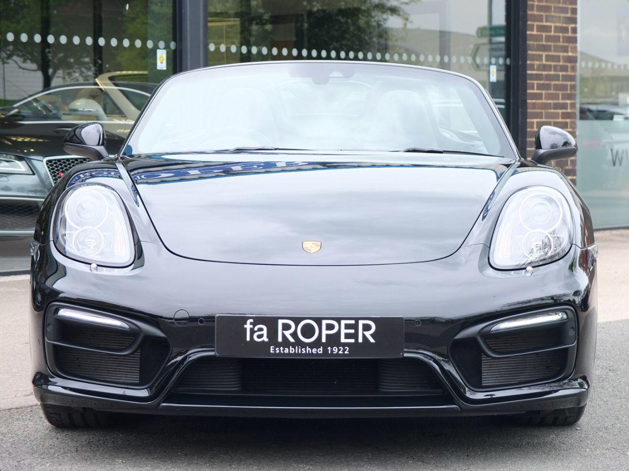 Porsche Boxster 2.7 Black Edition PDK Convertible Petrol Jet Black Metallic