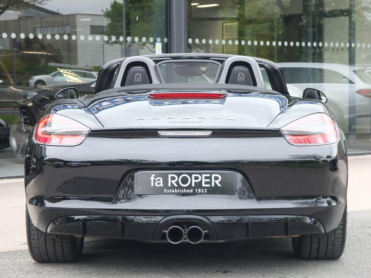 Porsche Boxster 2.7 Black Edition PDK Convertible Petrol Jet Black Metallic