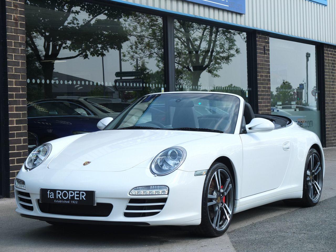 Porsche 911 3.8 997 Gen II Carrera 4S Cabriolet PDK Convertible Petrol Carrera White