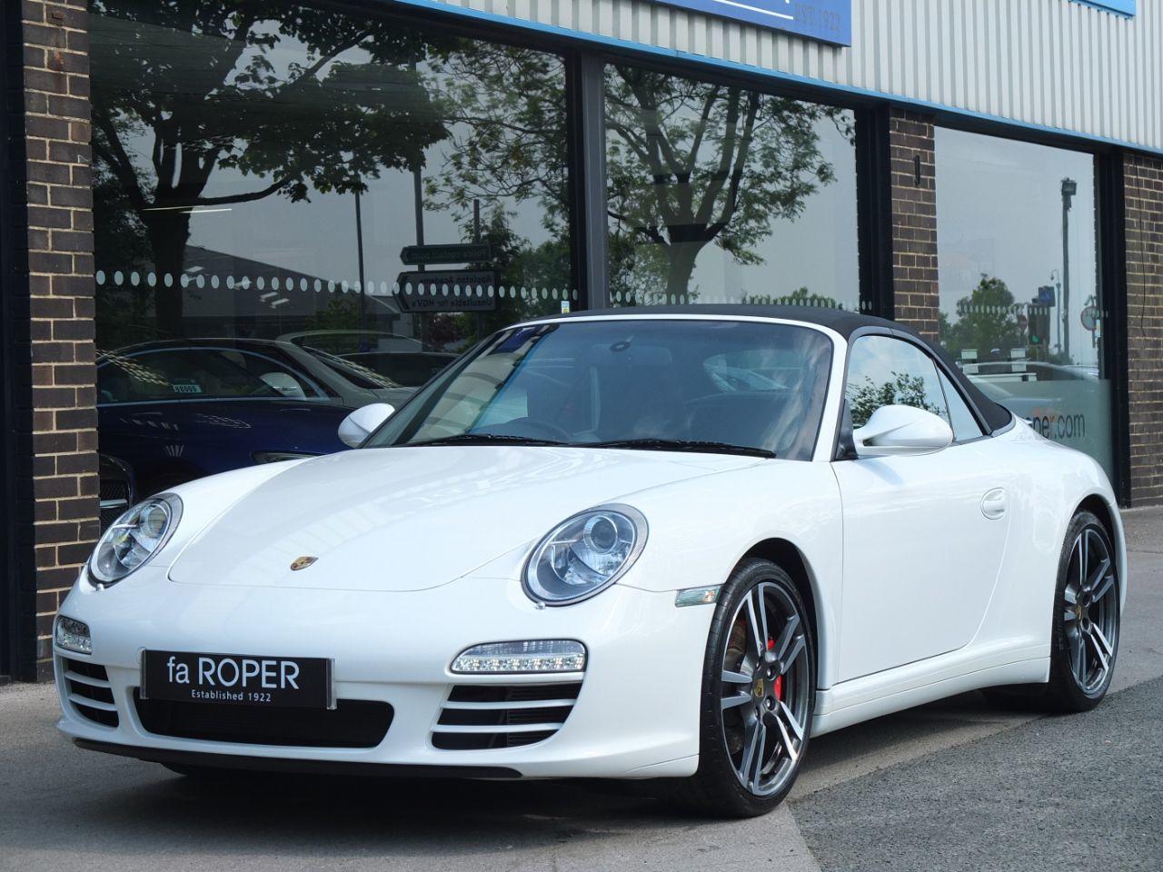 Porsche 911 3.8 997 Gen II Carrera 4S Cabriolet PDK Convertible Petrol Carrera White