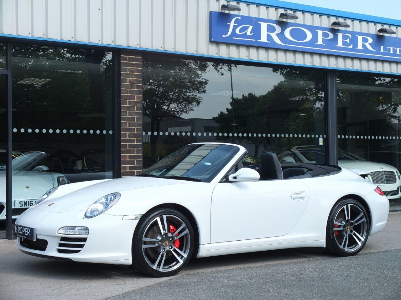 Porsche 911 3.8 997 Gen II Carrera 4S Cabriolet PDK Convertible Petrol Carrera White