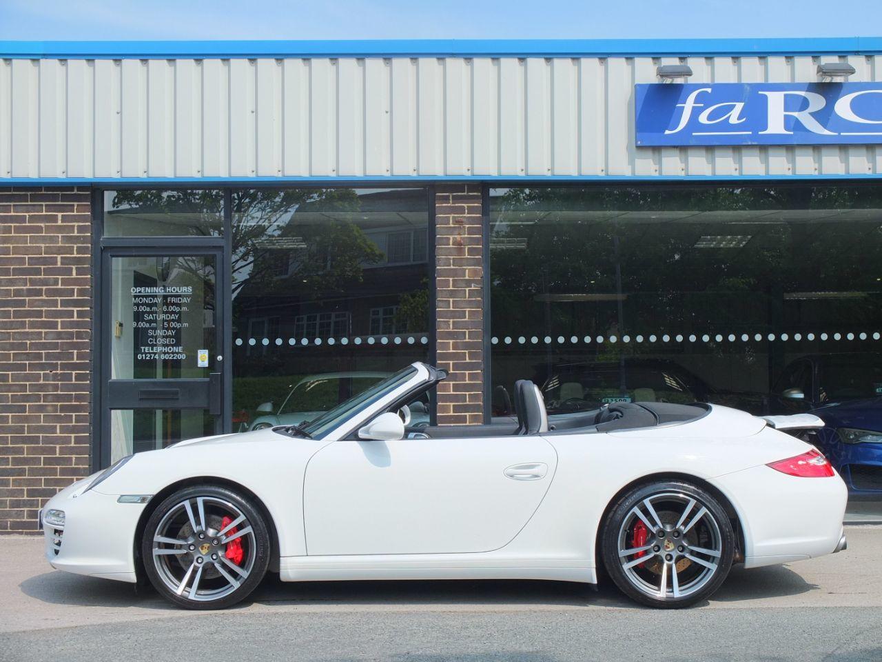 Porsche 911 3.8 997 Gen II Carrera 4S Cabriolet PDK Convertible Petrol Carrera White