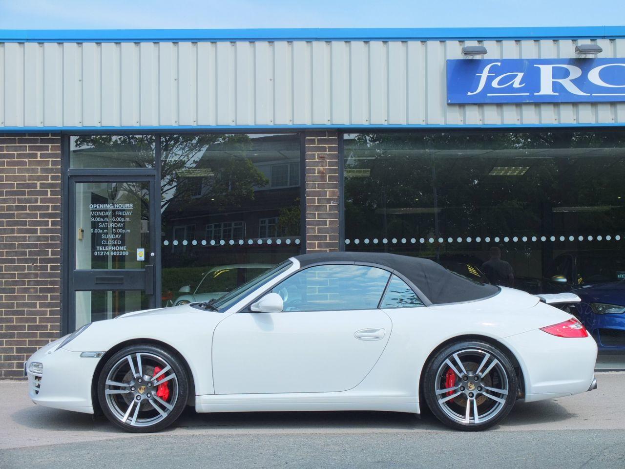 Porsche 911 3.8 997 Gen II Carrera 4S Cabriolet PDK Convertible Petrol Carrera White