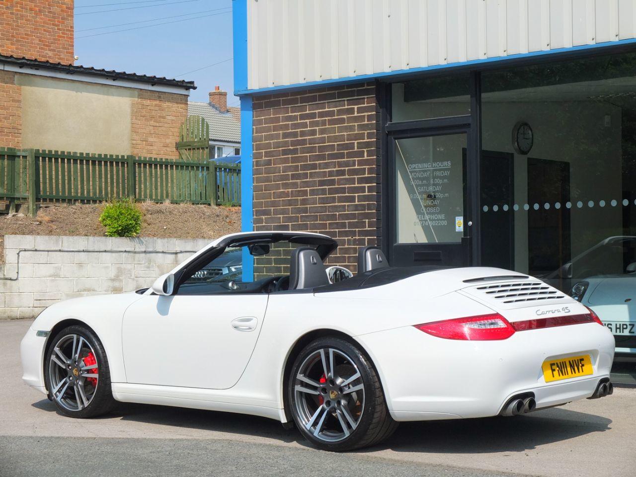 Porsche 911 3.8 997 Gen II Carrera 4S Cabriolet PDK Convertible Petrol Carrera White