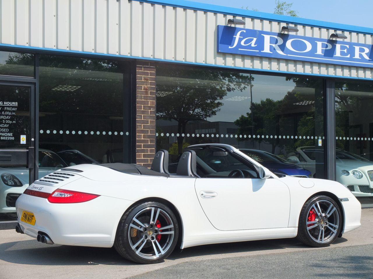 Porsche 911 3.8 997 Gen II Carrera 4S Cabriolet PDK Convertible Petrol Carrera White