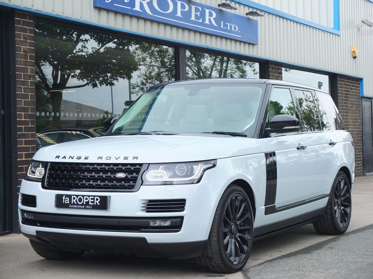 Land Rover Range Rover 3.0 TDV6 Vogue Auto Black Design Pack Estate Diesel Yulong White Metallic