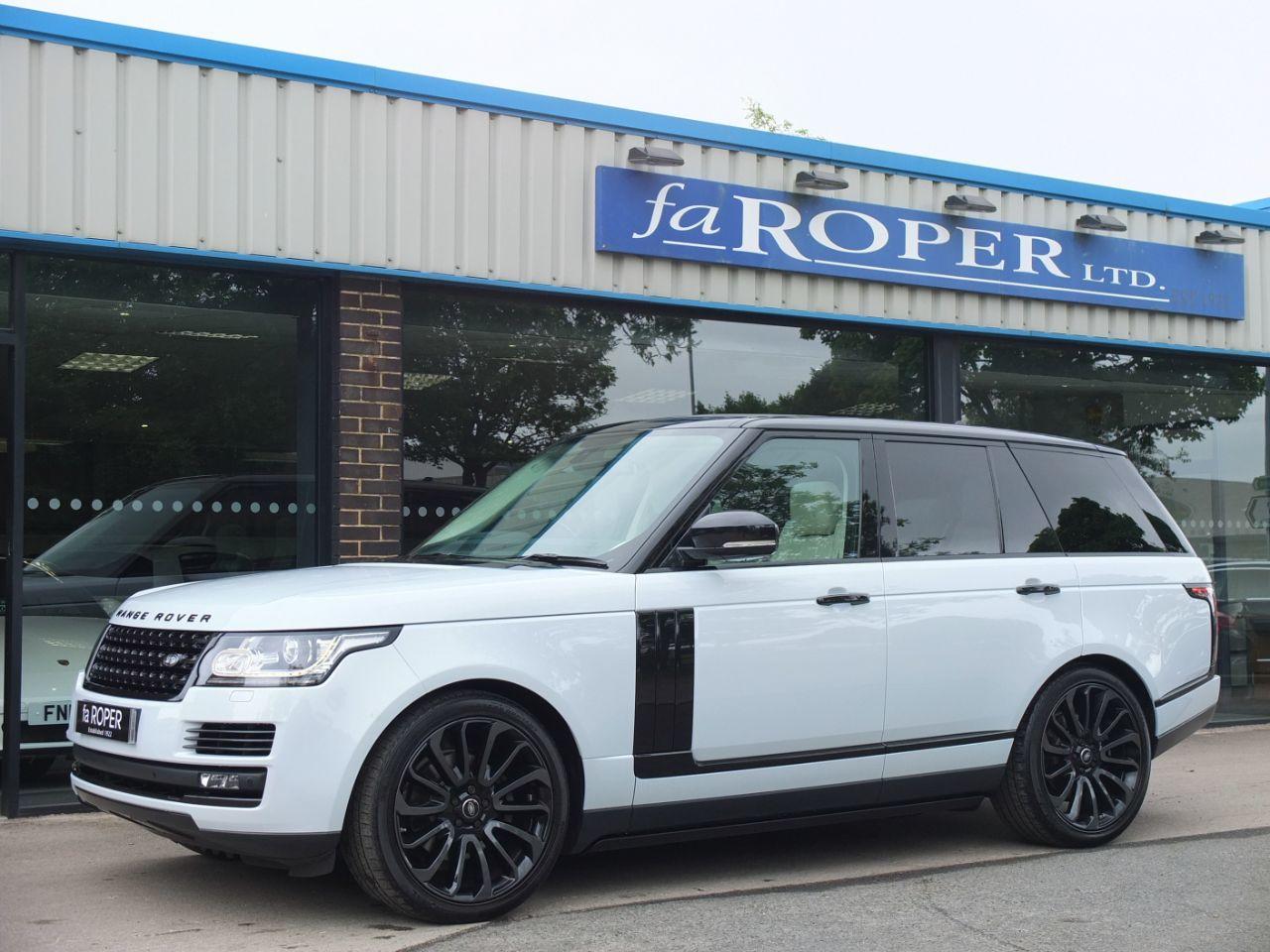 Land Rover Range Rover 3.0 TDV6 Vogue Auto Black Design Pack Estate Diesel Yulong White Metallic