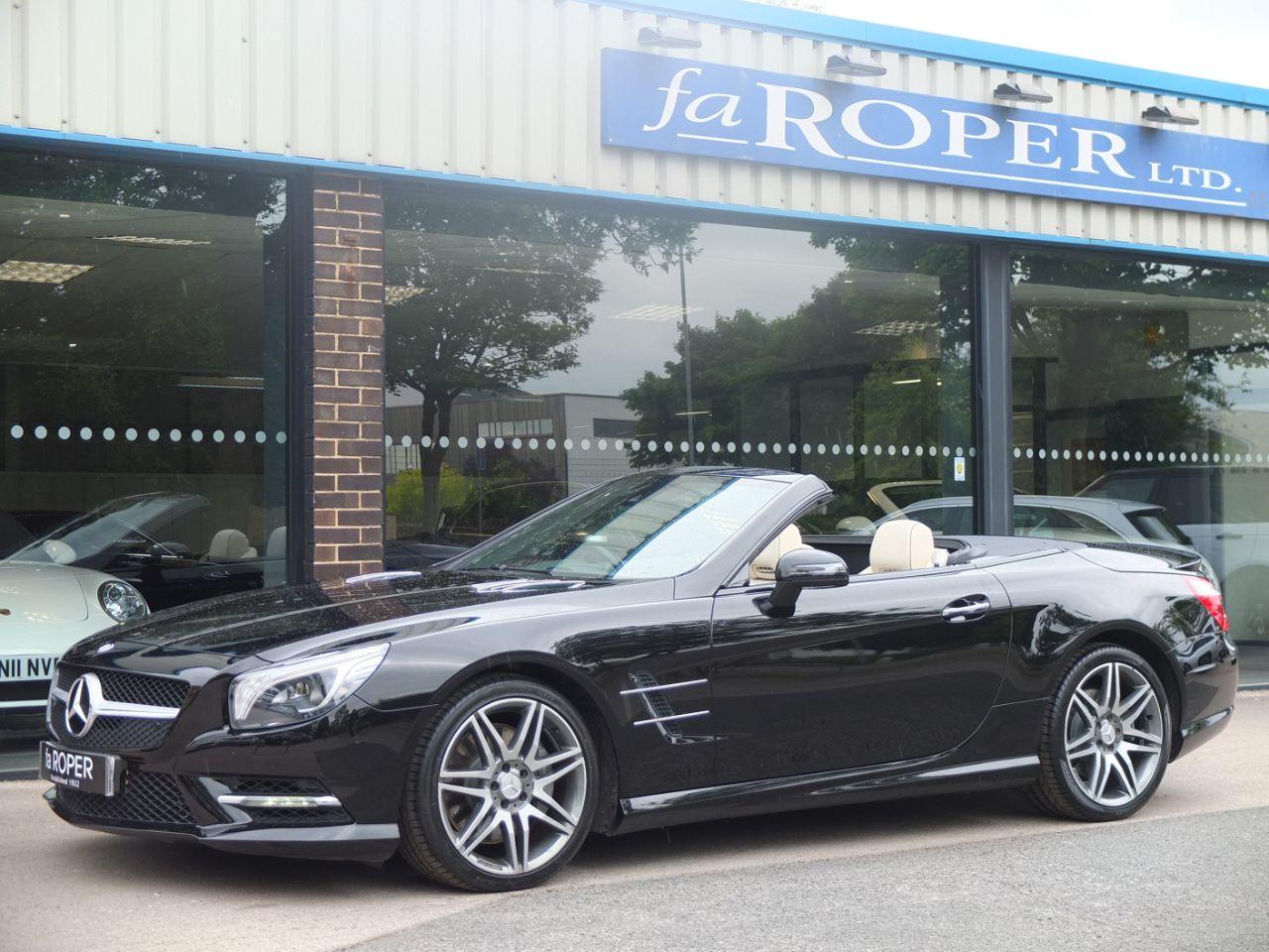 Mercedes-Benz SL Class 3.5 SL 350 AMG Sport Auto Convertible Petrol Obsidian Black Metallic