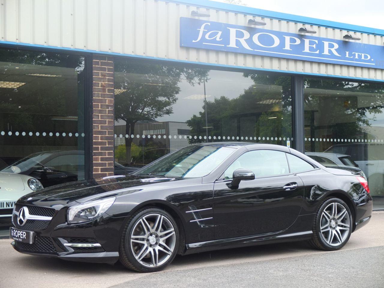 Mercedes-Benz SL Class 3.5 SL 350 AMG Sport Auto Convertible Petrol Obsidian Black Metallic