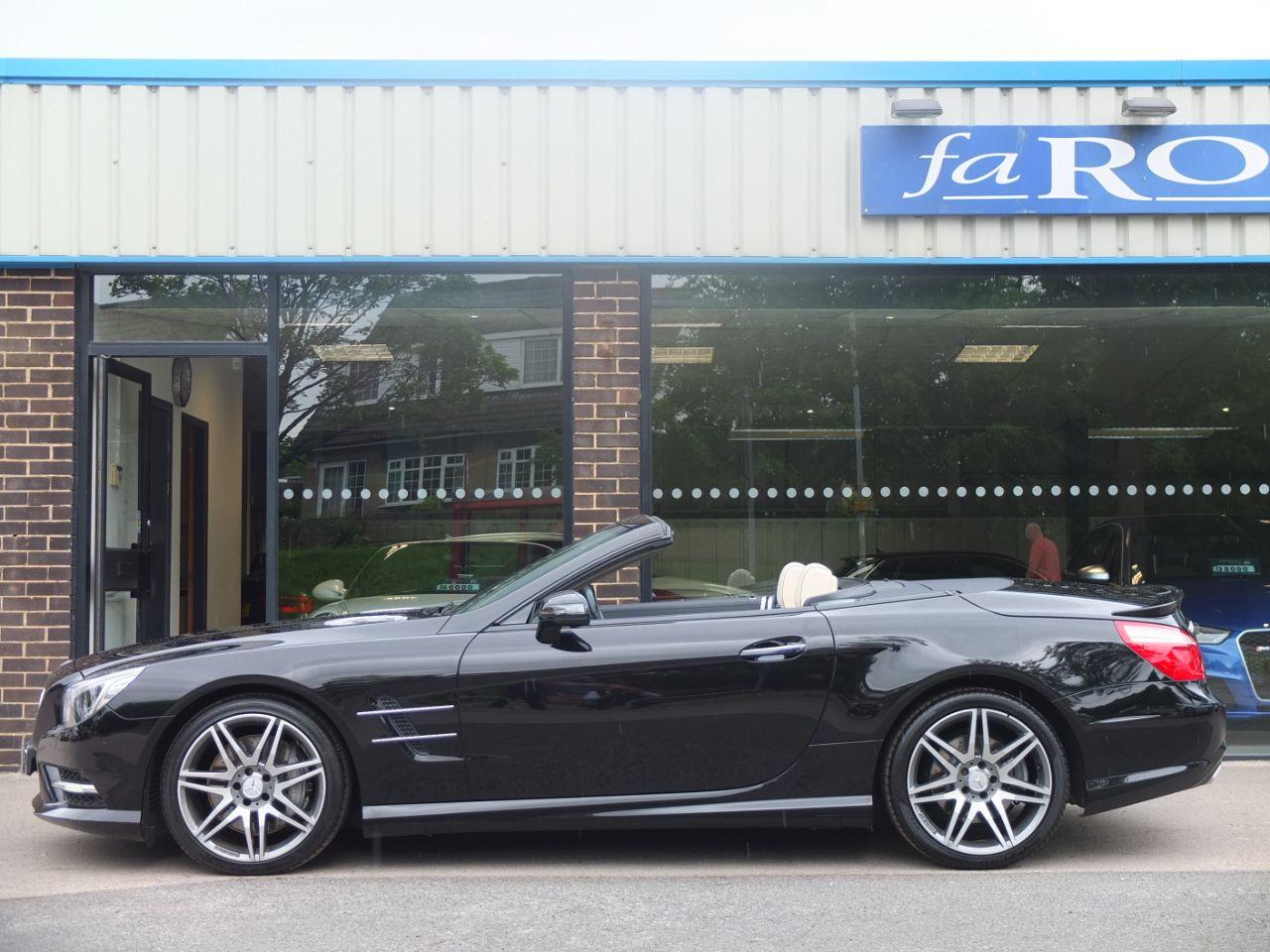 Mercedes-Benz SL Class 3.5 SL 350 AMG Sport Auto Convertible Petrol Obsidian Black Metallic