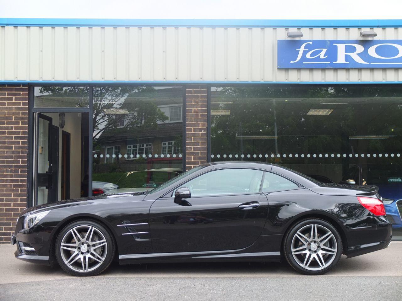 Mercedes-Benz SL Class 3.5 SL 350 AMG Sport Auto Convertible Petrol Obsidian Black Metallic