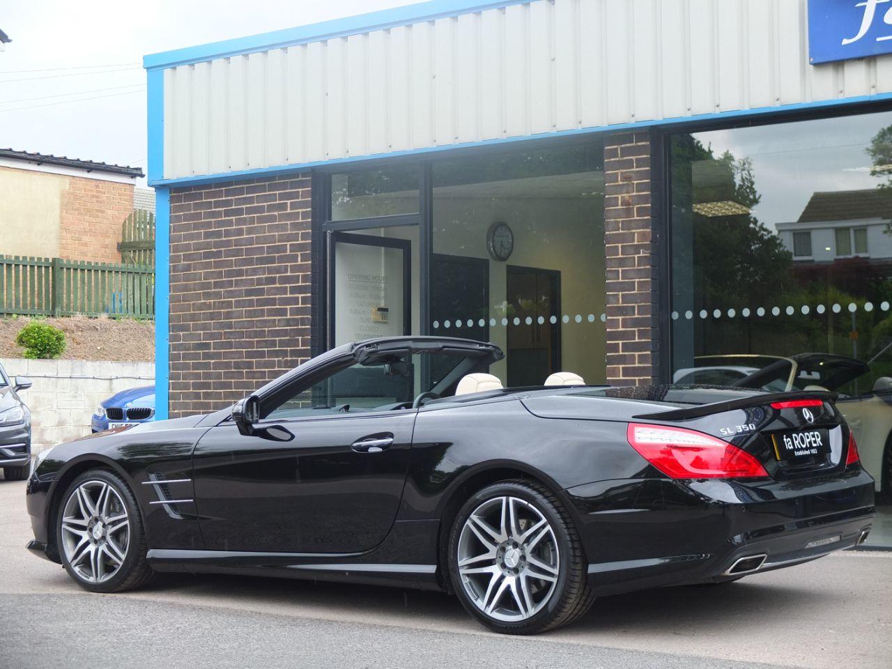 Mercedes-Benz SL Class 3.5 SL 350 AMG Sport Auto Convertible Petrol Obsidian Black Metallic