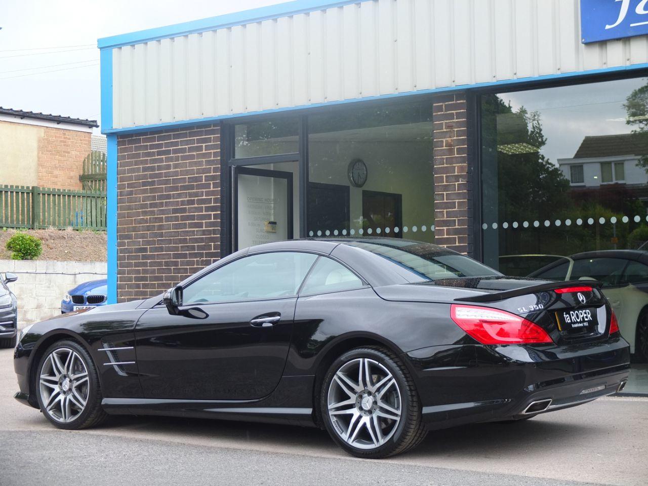 Mercedes-Benz SL Class 3.5 SL 350 AMG Sport Auto Convertible Petrol Obsidian Black Metallic