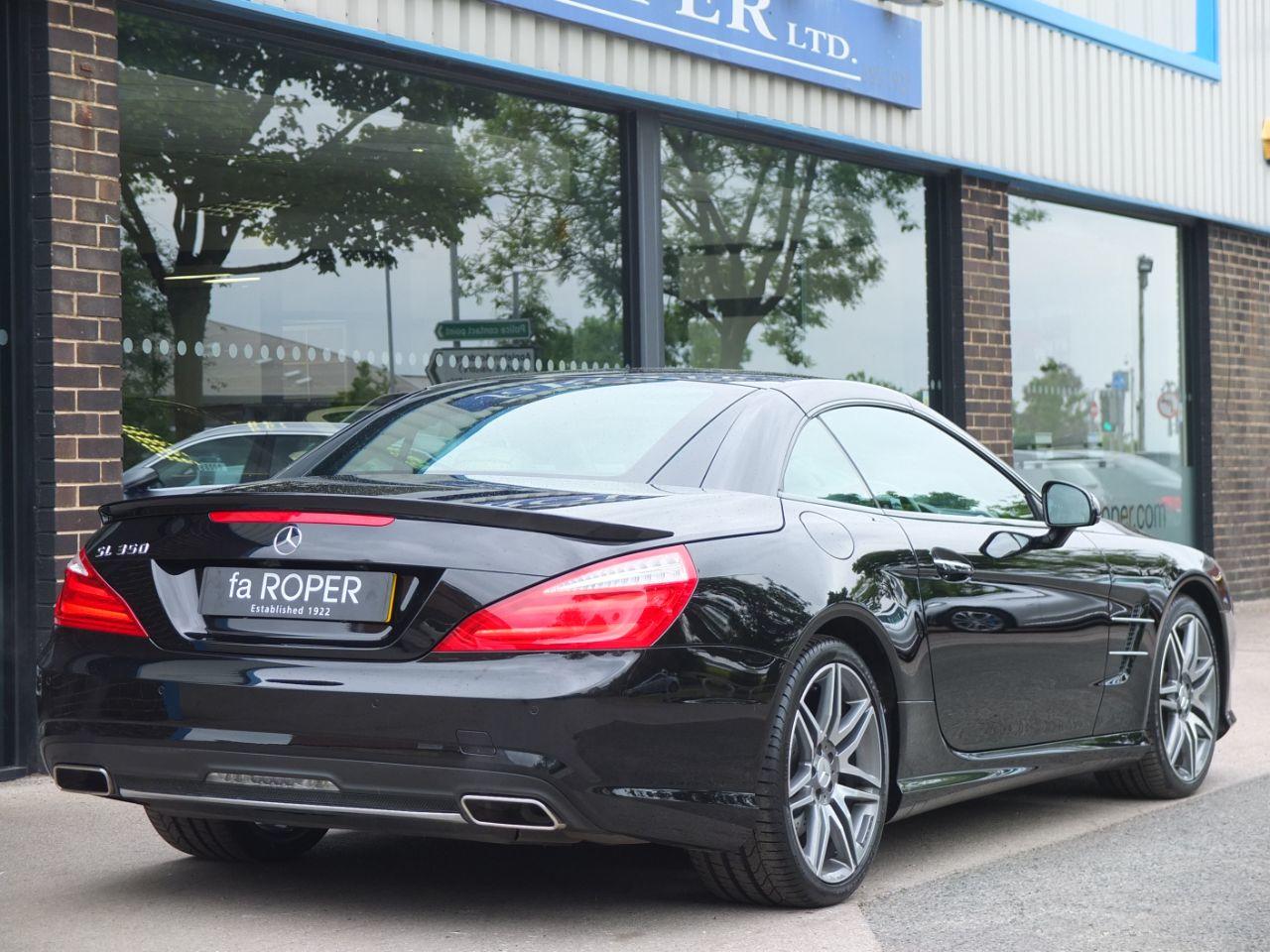 Mercedes-Benz SL Class 3.5 SL 350 AMG Sport Auto Convertible Petrol Obsidian Black Metallic