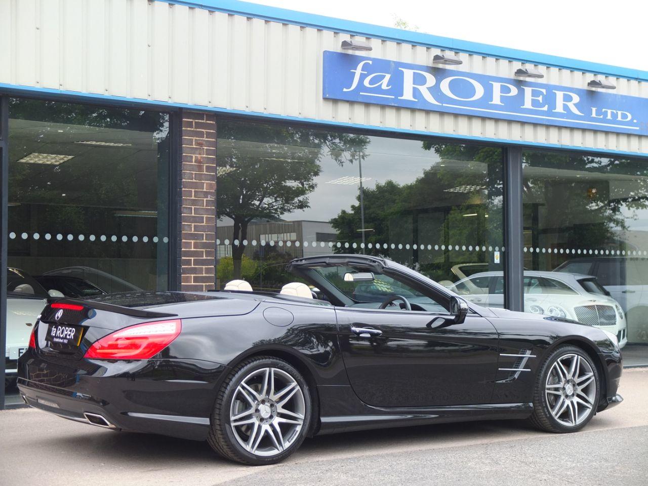 Mercedes-Benz SL Class 3.5 SL 350 AMG Sport Auto Convertible Petrol Obsidian Black Metallic