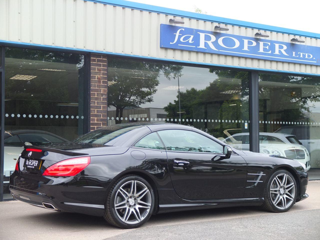 Mercedes-Benz SL Class 3.5 SL 350 AMG Sport Auto Convertible Petrol Obsidian Black Metallic