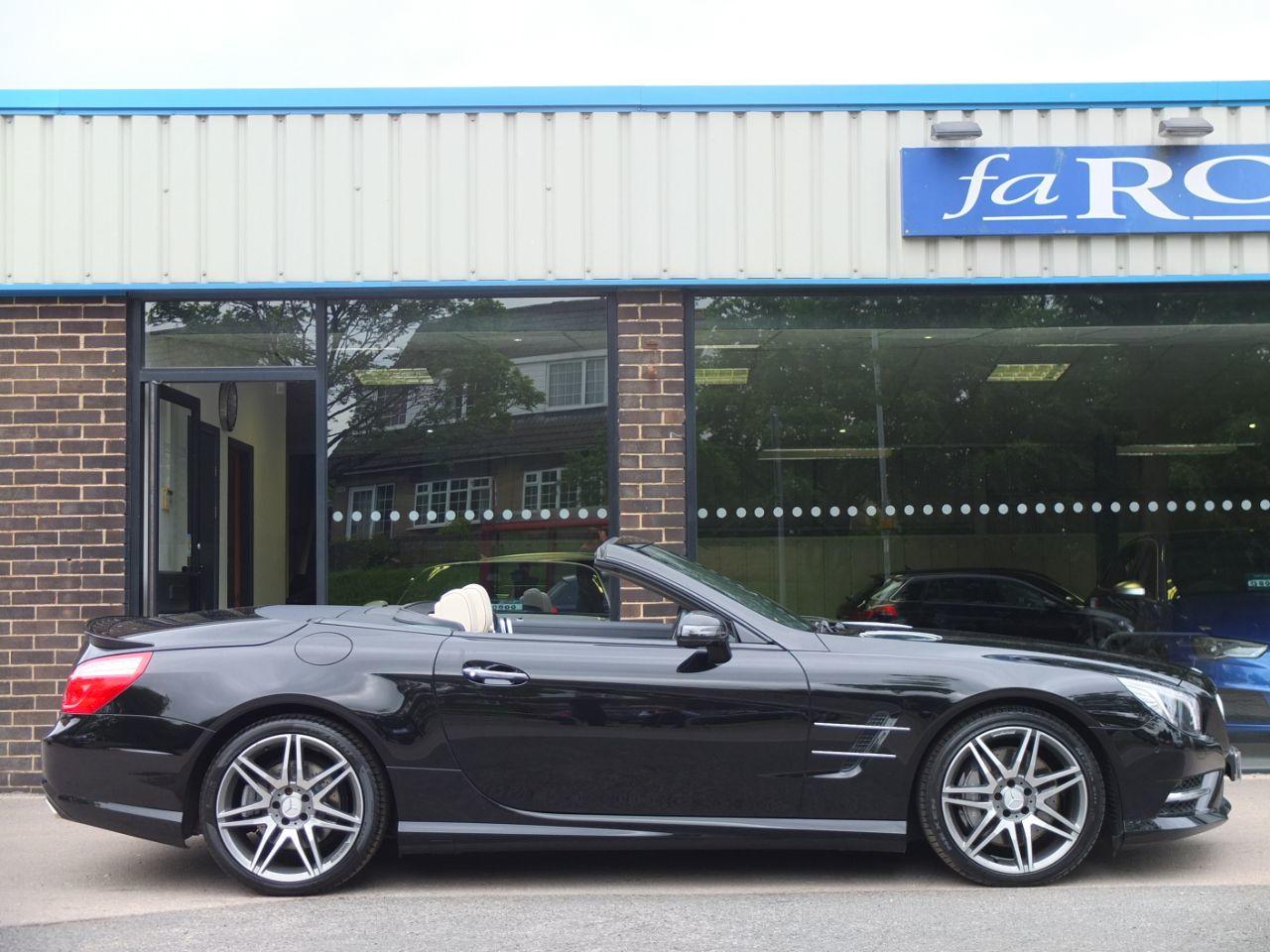 Mercedes-Benz SL Class 3.5 SL 350 AMG Sport Auto Convertible Petrol Obsidian Black Metallic