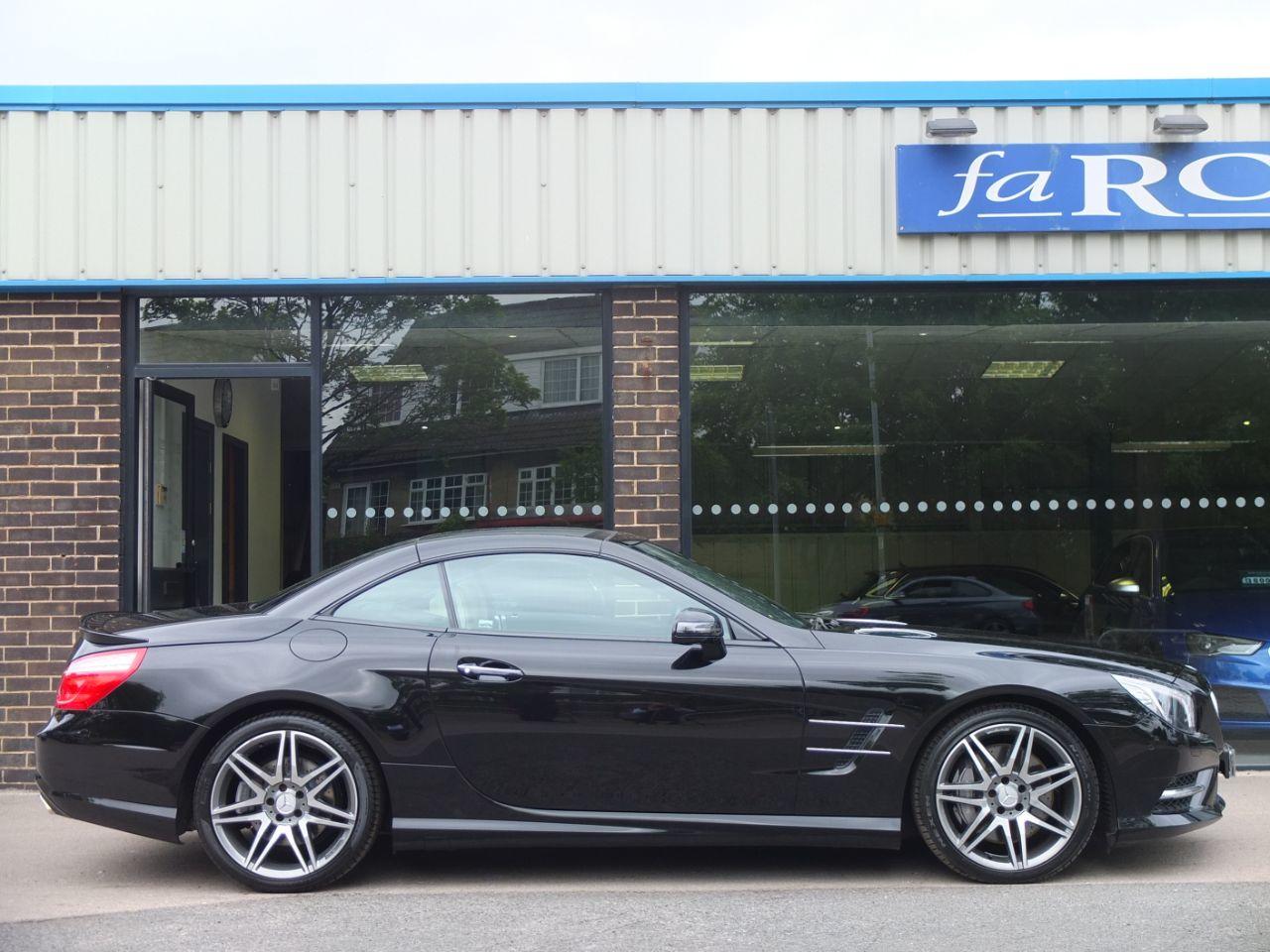 Mercedes-Benz SL Class 3.5 SL 350 AMG Sport Auto Convertible Petrol Obsidian Black Metallic