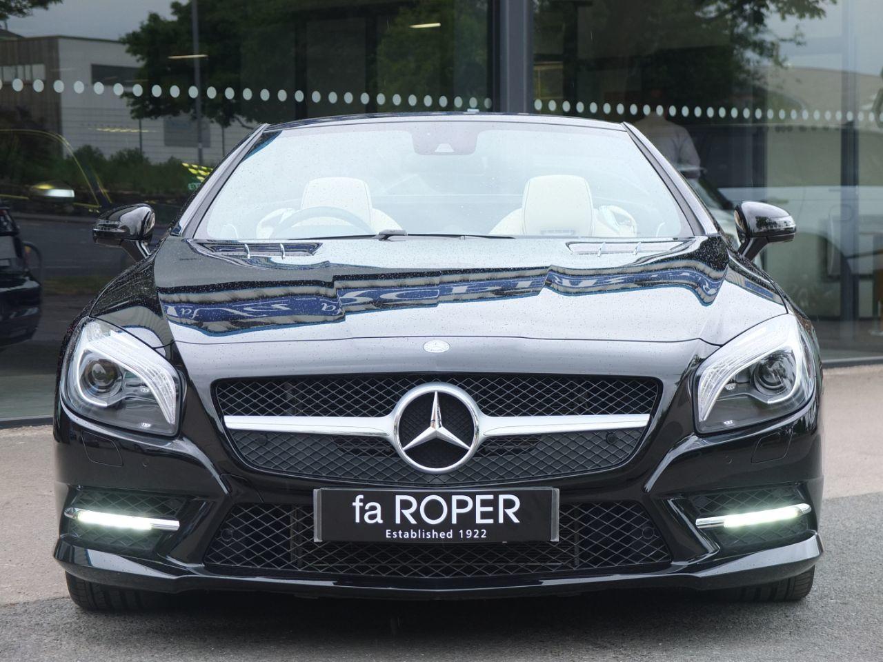 Mercedes-Benz SL Class 3.5 SL 350 AMG Sport Auto Convertible Petrol Obsidian Black Metallic