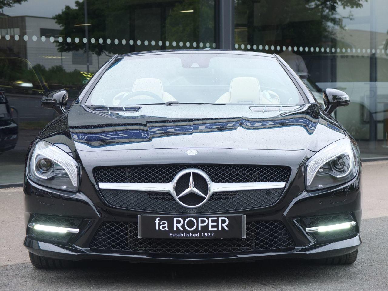 Mercedes-Benz SL Class 3.5 SL 350 AMG Sport Auto Convertible Petrol Obsidian Black Metallic