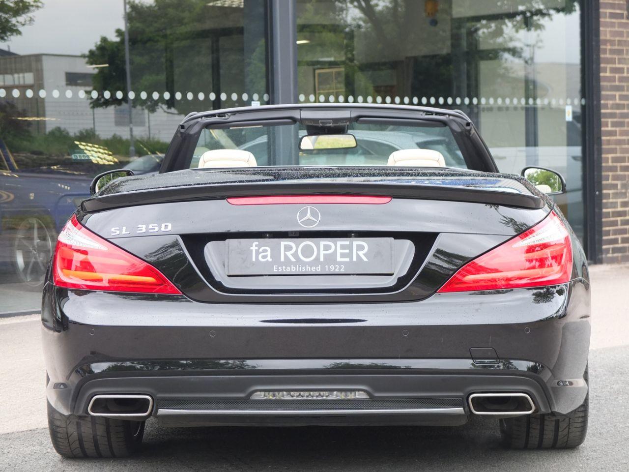 Mercedes-Benz SL Class 3.5 SL 350 AMG Sport Auto Convertible Petrol Obsidian Black Metallic