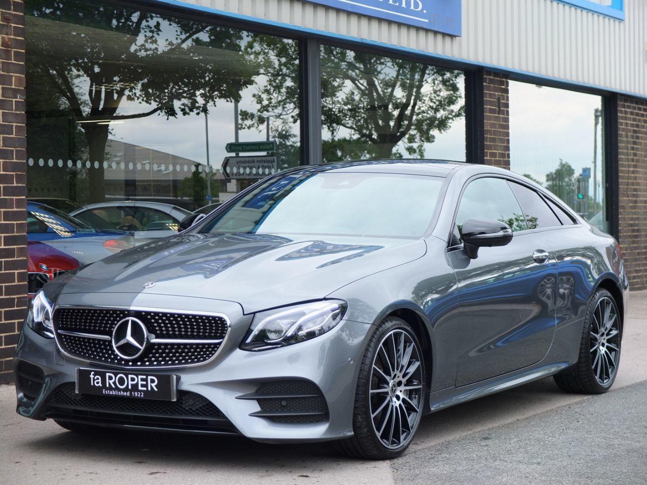 Mercedes-Benz E Class 2.0 E300 AMG Line Premium Plus Coupe 9G-tronic Coupe Petrol Selenite Grey Metallic