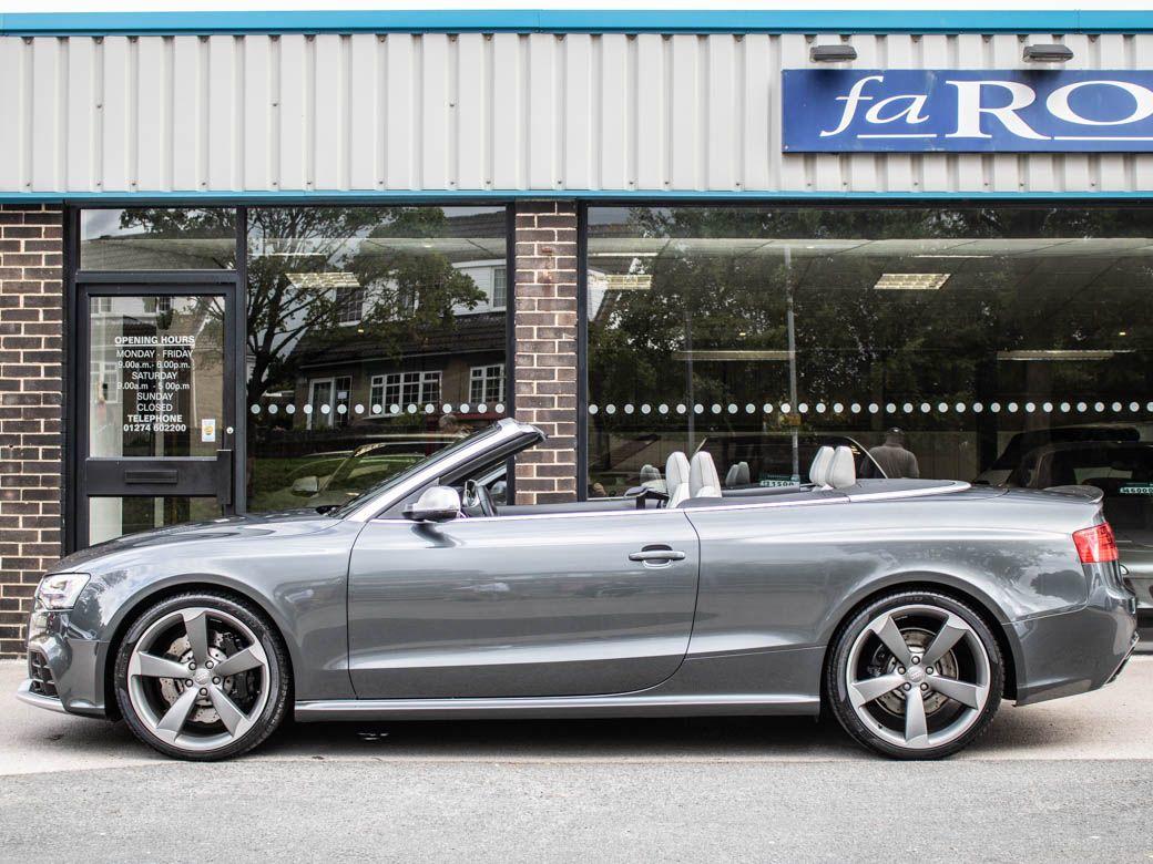 Audi RS5 Cabriolet 4.2 FSI quattro S Tronic Convertible Petrol Daytona Grey Metallic