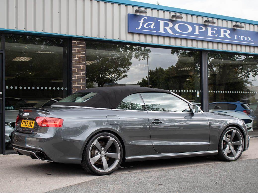 Audi RS5 Cabriolet 4.2 FSI quattro S Tronic Convertible Petrol Daytona Grey Metallic