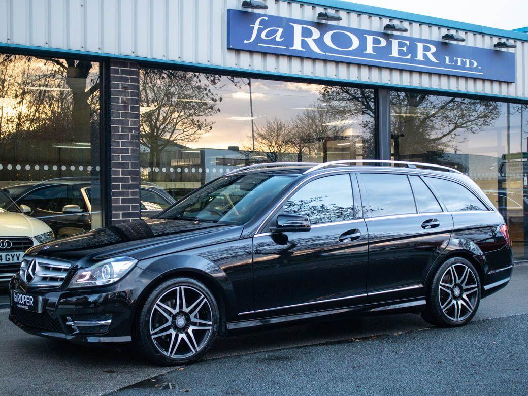 Mercedes-Benz C Class 2.1 C220 CDI BlueEFFICIENCY Estate AMG Sport Plus Auto Estate Diesel Obsidian Black Metallic