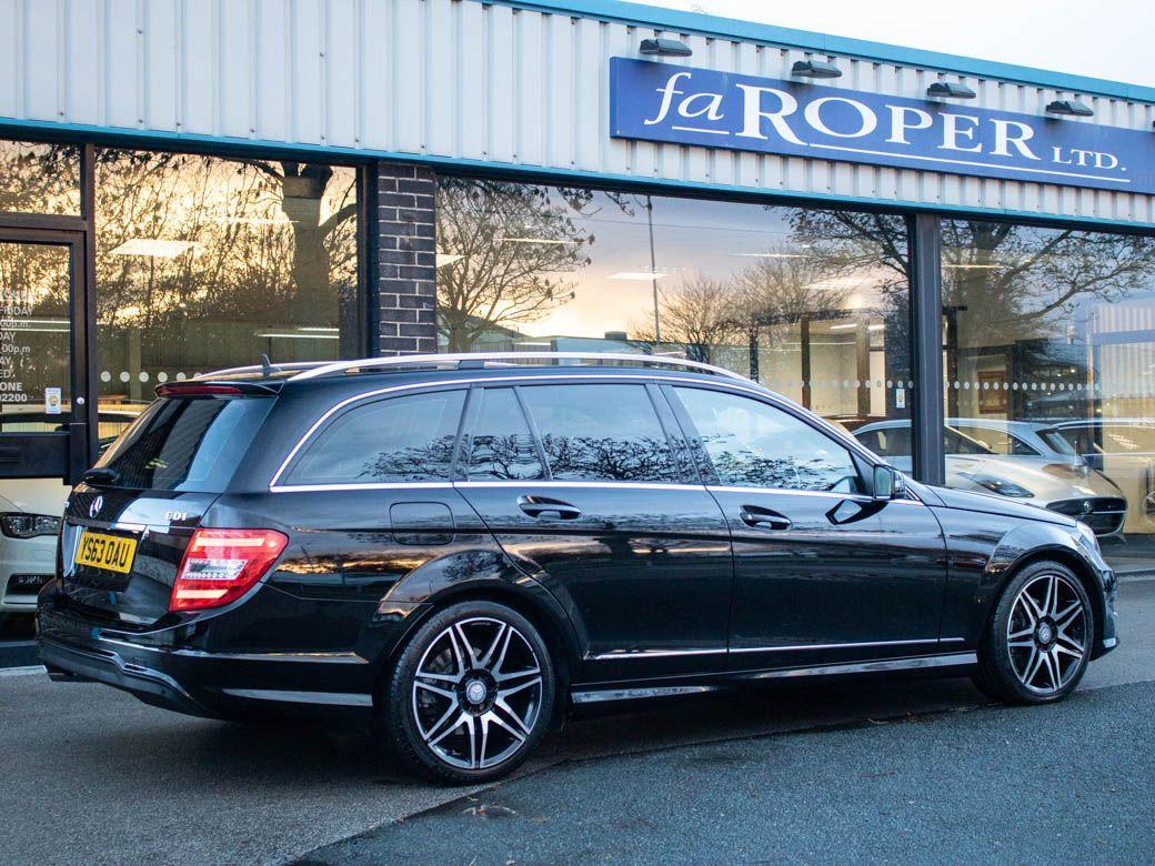 Mercedes-Benz C Class 2.1 C220 CDI BlueEFFICIENCY Estate AMG Sport Plus Auto Estate Diesel Obsidian Black Metallic