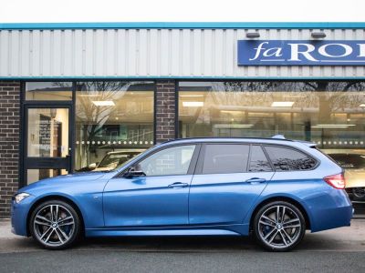 BMW 3 Series 3.0 335d xDrive M Sport Shadow Edition Touring Auto Estate Diesel Estoril Blue Metallic