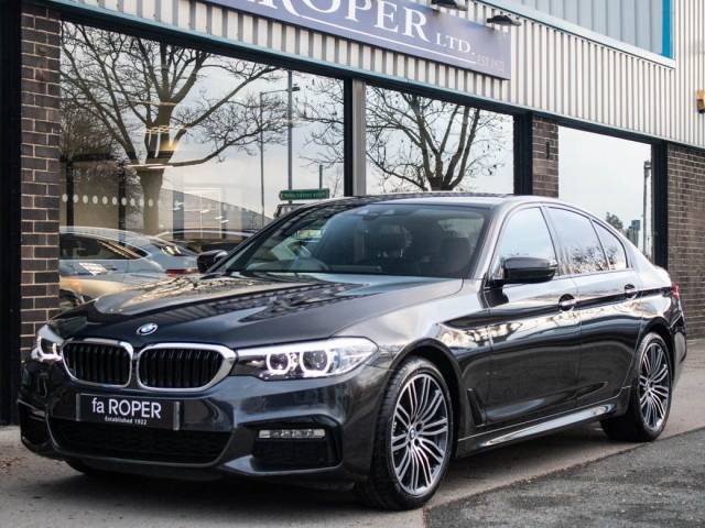 BMW 5 Series 2.0 520d xDrive M Sport Plus Pack Auto Saloon Diesel Sophisto Grey Metallic