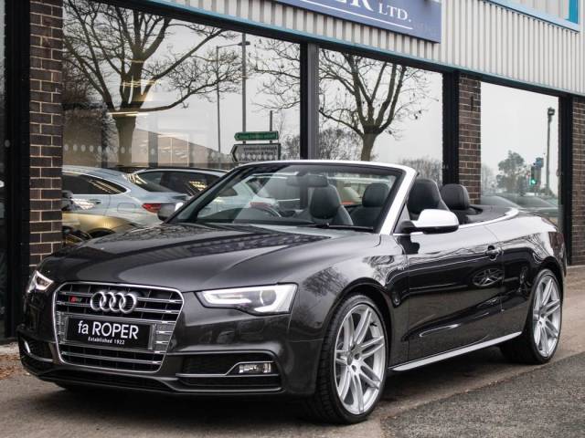 Audi S5 S5 Convertible 3.0 TFSI quattro S tronic Convertible Petrol Lava Grey Metallic