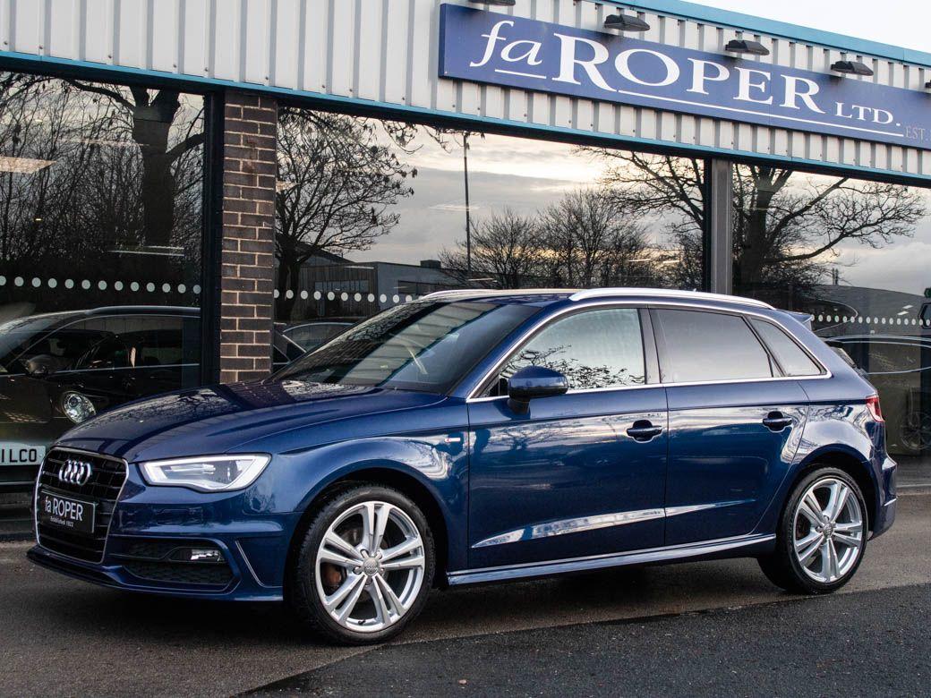 Audi A3 Sportback 2.0 TDI S Line 150ps Hatchback Diesel Scuba Blue Metallic