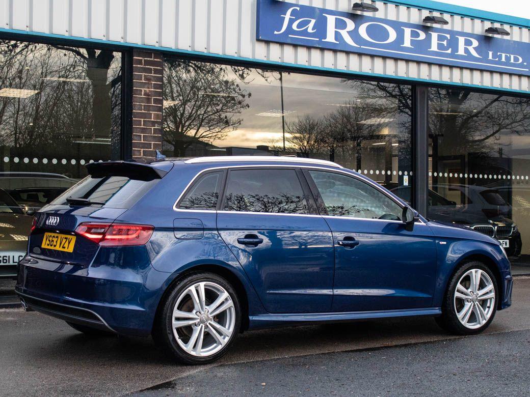 Audi A3 Sportback 2.0 TDI S Line 150ps Hatchback Diesel Scuba Blue Metallic