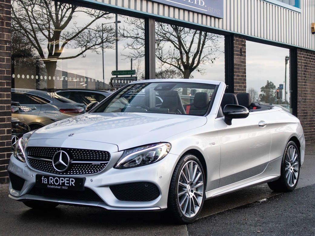 Mercedes-Benz C Class 3.0 C43 AMG Cabriolet 4MATIC Premium Plus 9G tronic Plus Auto Convertible Petrol Iridium Silver MetallicMercedes-Benz C Class 3.0 C43 AMG Cabriolet 4MATIC Premium Plus 9G tronic Plus Auto Convertible Petrol Iridium Silver Metallic at fa Roper Ltd Bradford