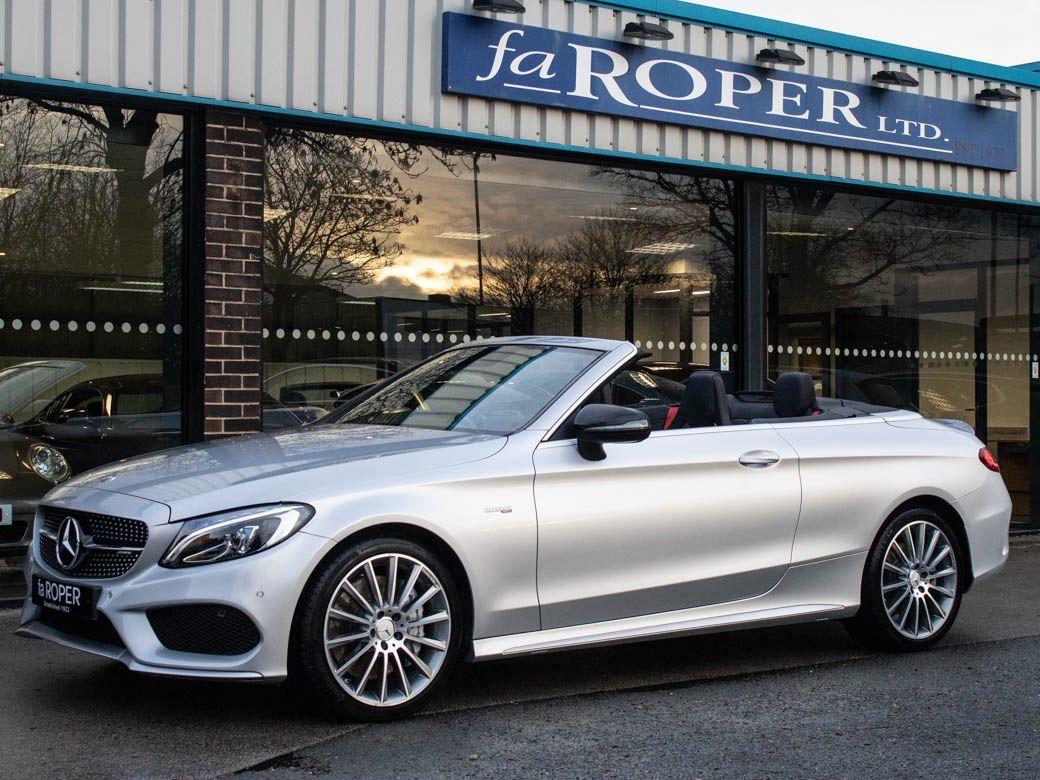 Mercedes-Benz C Class 3.0 C43 AMG Cabriolet 4MATIC Premium Plus 9G tronic Plus Auto Convertible Petrol Iridium Silver Metallic