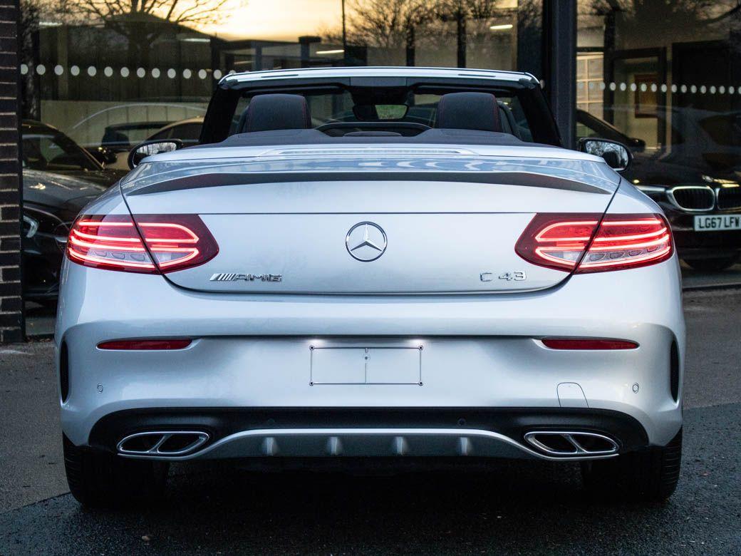 Mercedes-Benz C Class 3.0 C43 AMG Cabriolet 4MATIC Premium Plus 9G tronic Plus Auto Convertible Petrol Iridium Silver Metallic