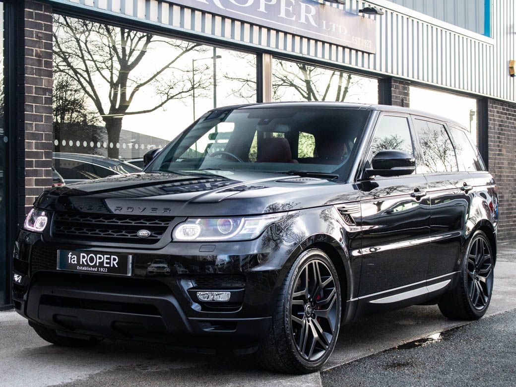 Land Rover Range Rover Sport 3.0 SDV6 HSE Dynamic Auto Stealth Pack Estate Diesel Santorini Black Metallic