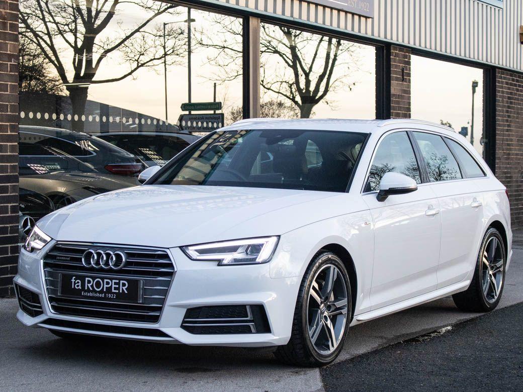 Audi A4 Avant 2.0 TDI quattro S Line S tronic 190ps Estate Diesel Ibis White