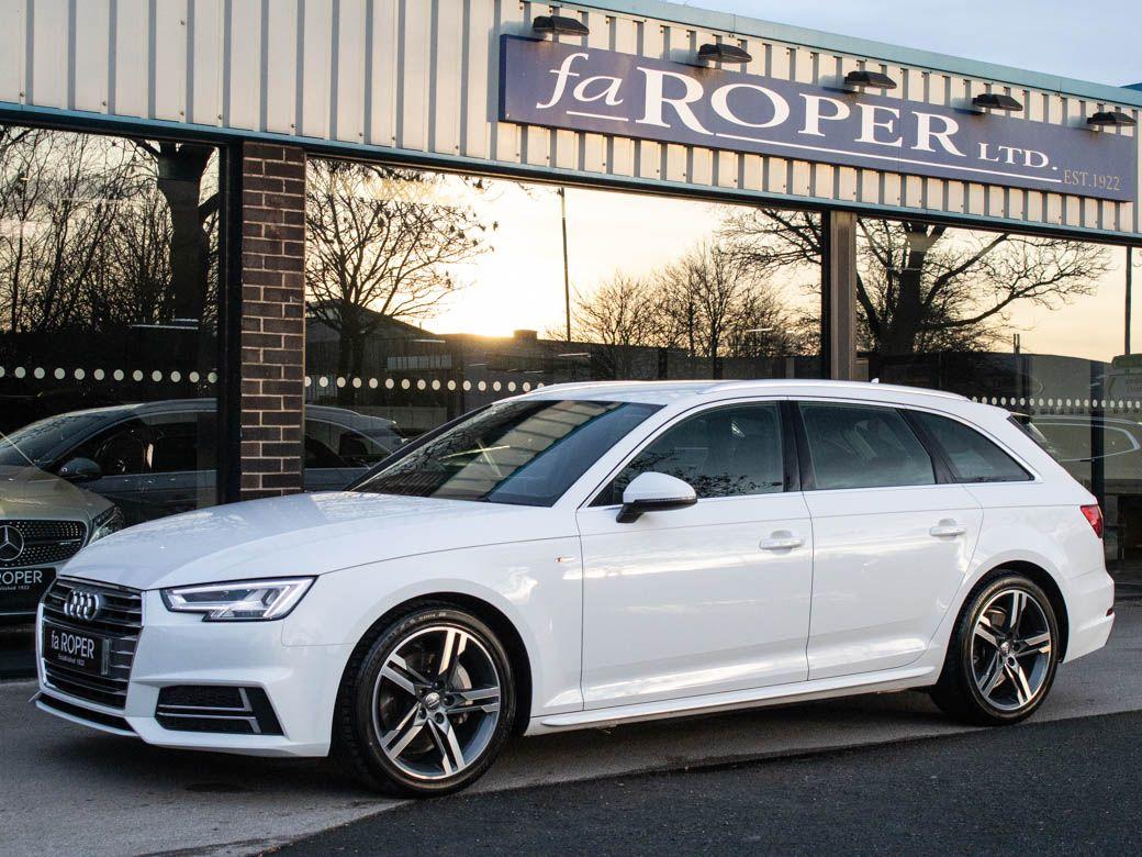 Audi A4 Avant 2.0 TDI quattro S Line S tronic 190ps Estate Diesel Ibis White