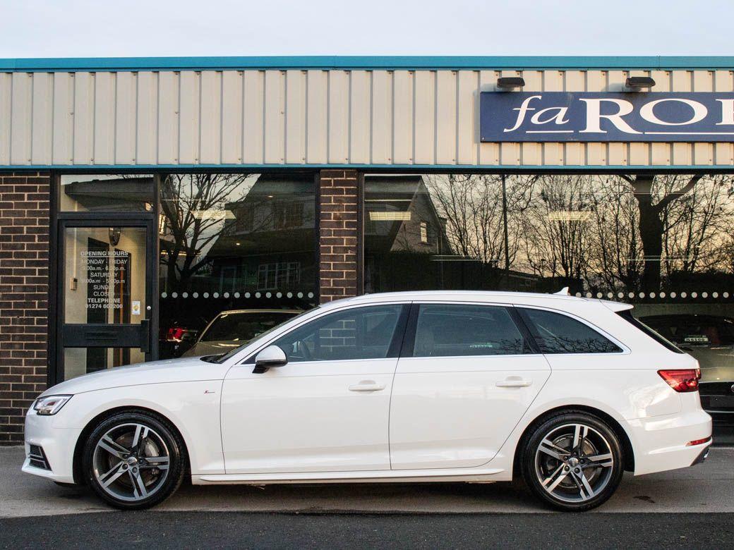 Audi A4 Avant 2.0 TDI quattro S Line S tronic 190ps Estate Diesel Ibis White