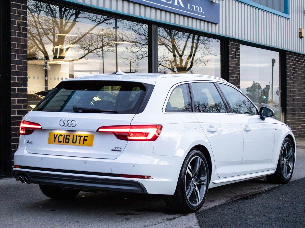 Audi A4 Avant 2.0 TDI quattro S Line S tronic 190ps Estate Diesel Ibis White