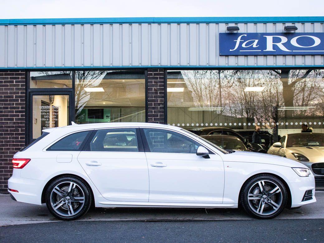 Audi A4 Avant 2.0 TDI quattro S Line S tronic 190ps Estate Diesel Ibis White