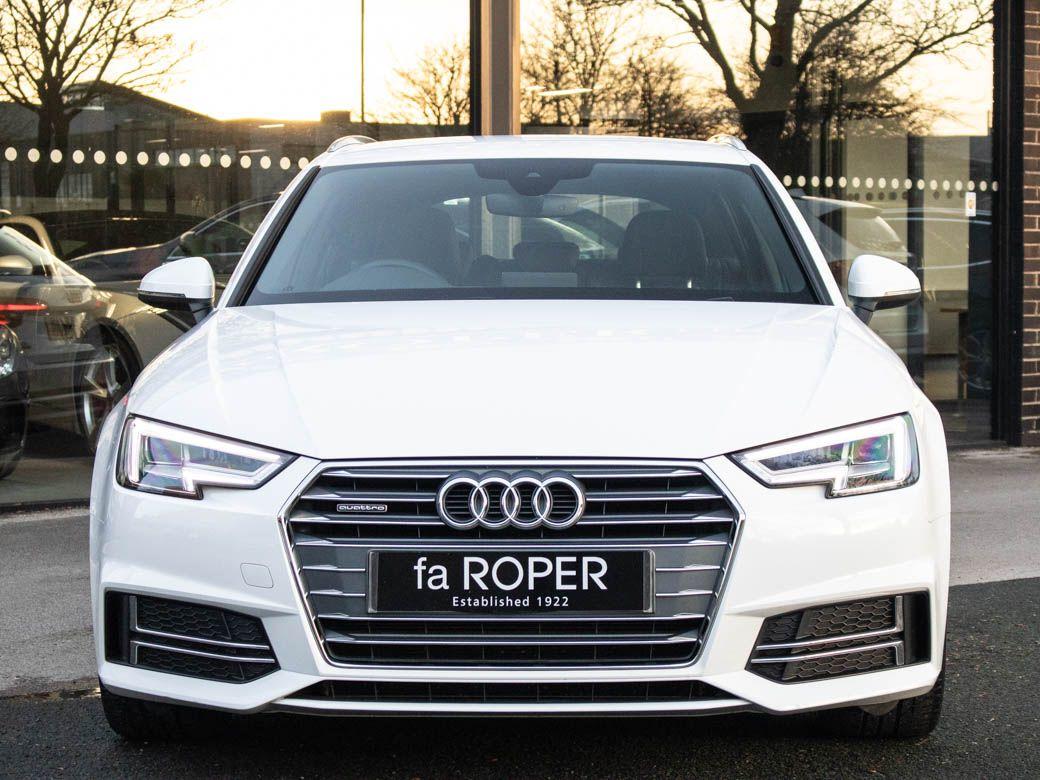 Audi A4 Avant 2.0 TDI quattro S Line S tronic 190ps Estate Diesel Ibis White