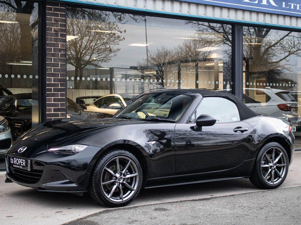 Mazda MX-5 2.0 Sport Nav Convertible Petrol Jet Black Mica